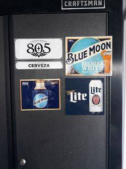 Beer Fridge magnets $10ea.