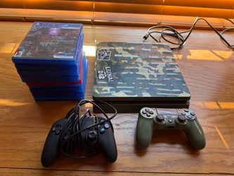 Camo PS4 Slim Lot