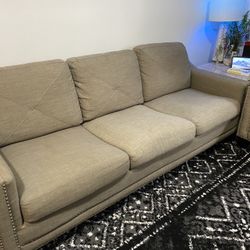 Two 3 Seater Couch Sofa Sets