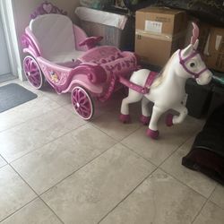 Kids Toy Princess Carriage 