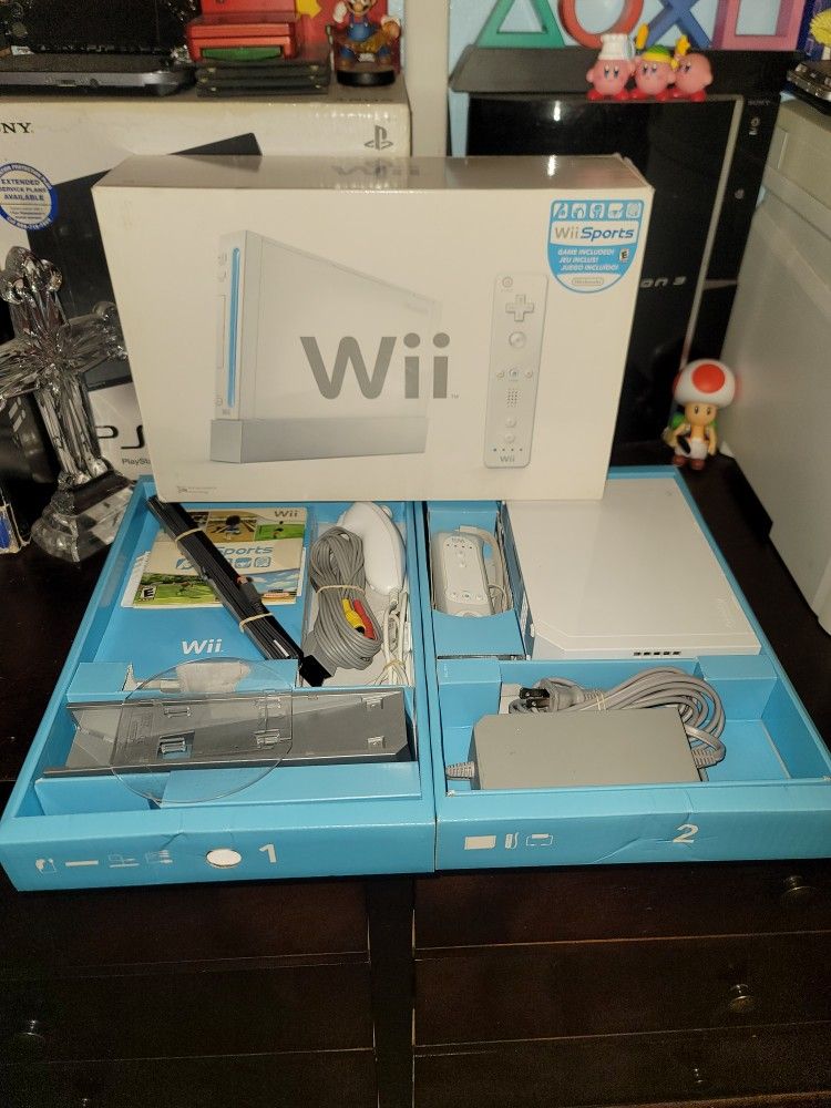 Nintendo Wii In Box Wii Sports Edition