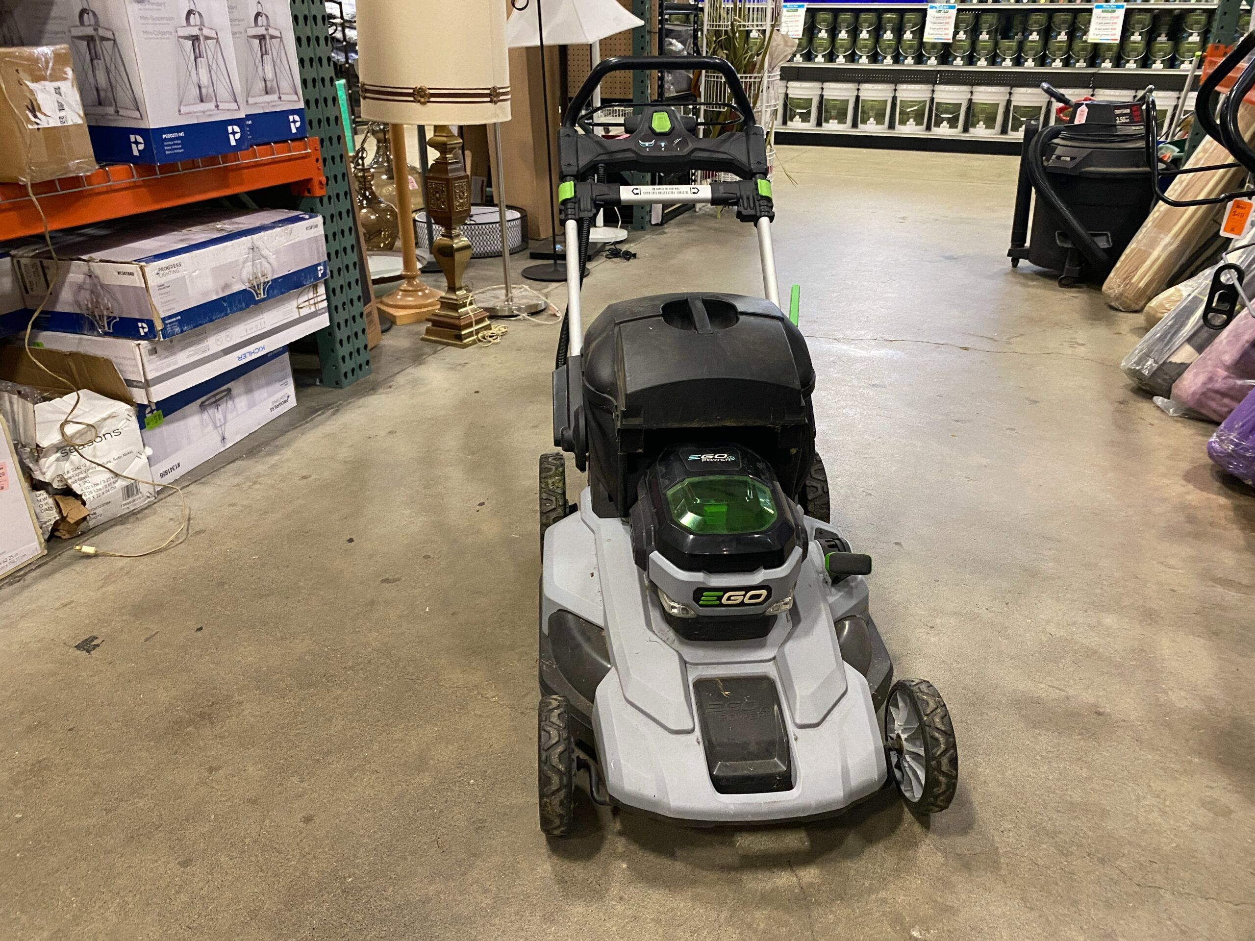 EGO POWER Push Battery Lawn Mower Model #LM2100