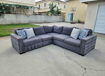 Gray Sectional Sofa 💥 Free Delivery 💥