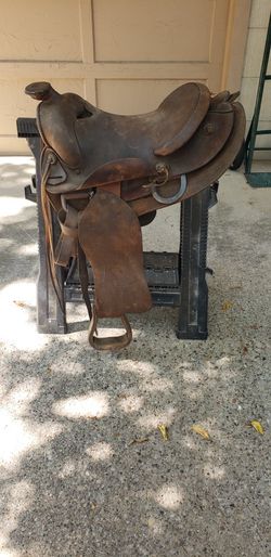 Western Saddle Silla Vaquero, Size 15