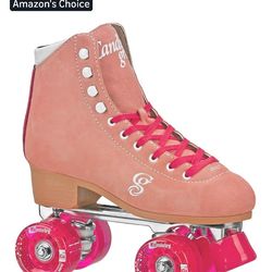 Candi GRL Carlin Quad Roller Skates new open box