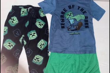 Minecraft Pajama Set Boys
