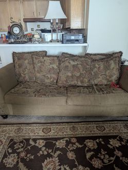 Chenille sofa set