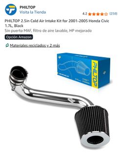 Air intake honda civic 2001-2005