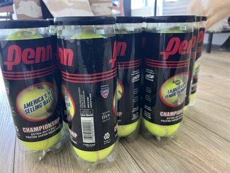 15 cans of penn tennis balls