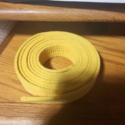 Yellow Karate Belt - Size 7