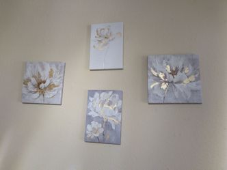 Floral canvas