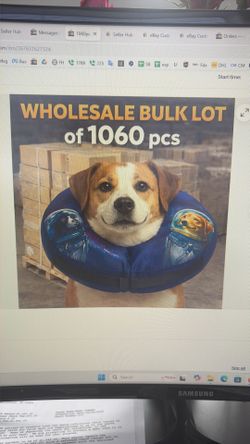 Dog Cone Inflatable Wholesale Lot 1060 Pcs Medium