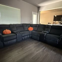 🛋️ Living Room Set - Reclining Sectional 