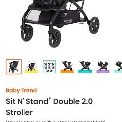Baby Trend Sit N' Stand Double 2.0 Stroller $165