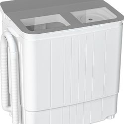 INTERGREAT OPEN BOX Portable Washing Machine, 14.5lbs Mini Small Laundry Washer Combo With Spin Dryer $100