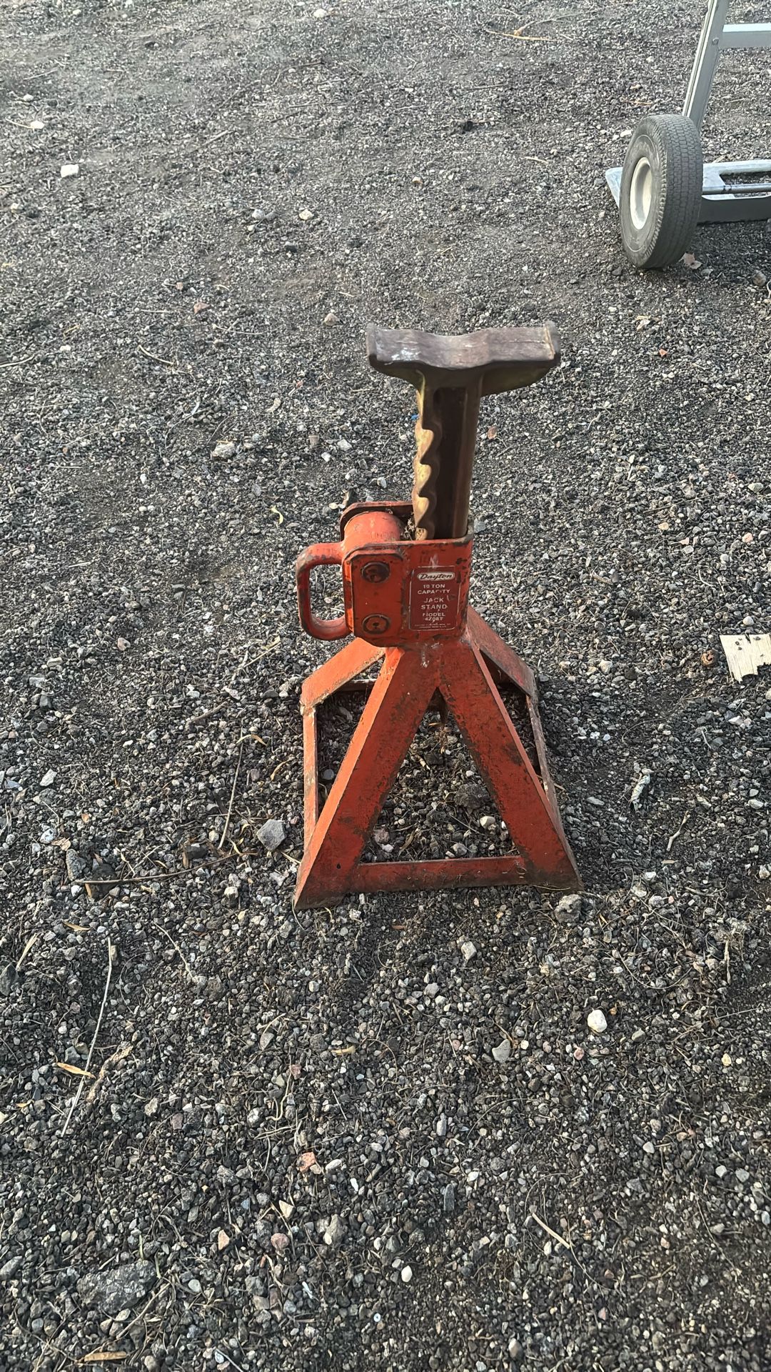 10 Ton Jack Stand Vintage Antique