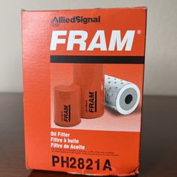 Fram PH2821A Oil Filter ~ Dent on Top of Filter 