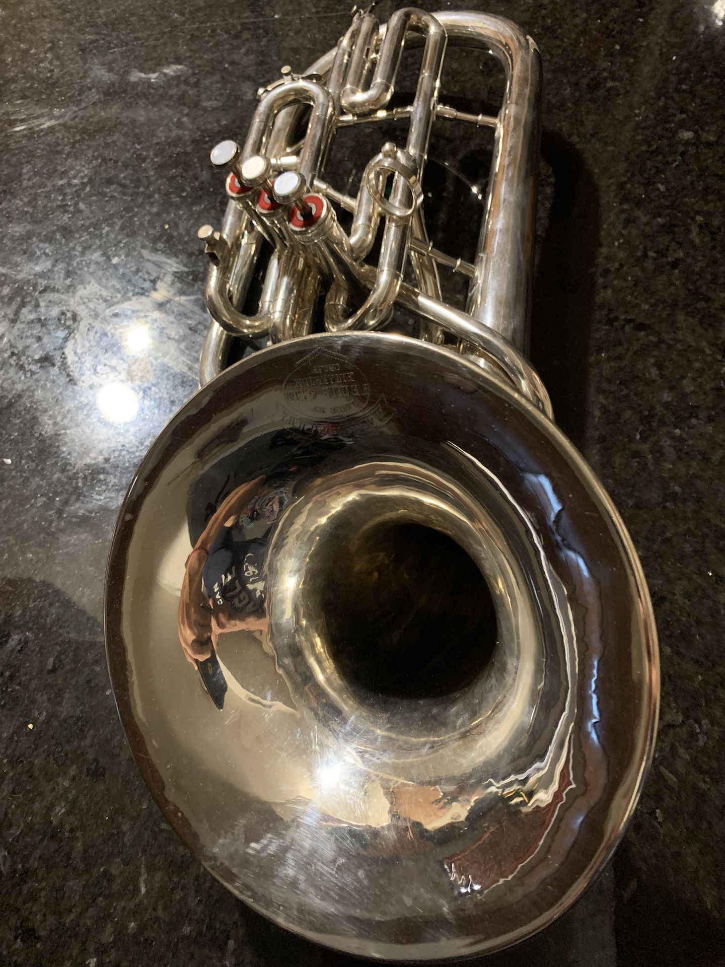 Alto Horn,charcheta,Armonia,F.E Olds & Son Ambasador 
