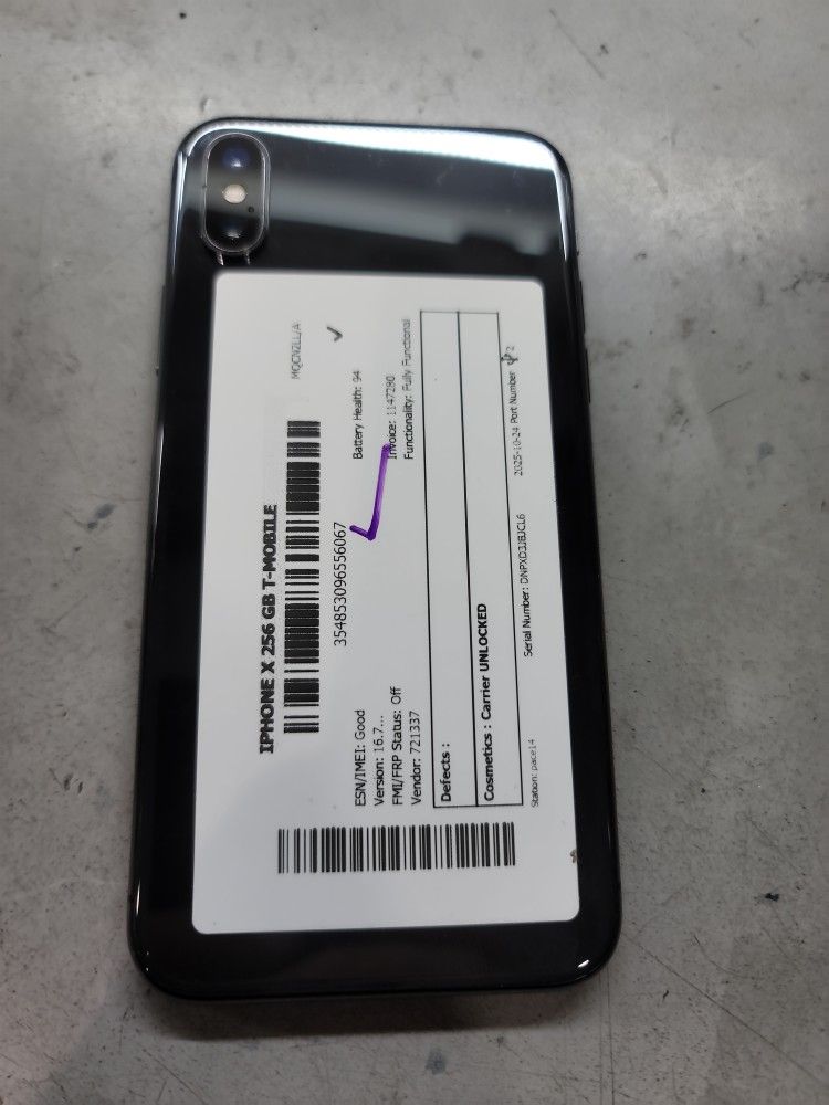 Iphone x 256gb, Unlocked