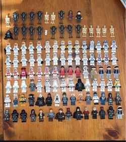 HUGE LEGO STAR WARS minifigure lot
