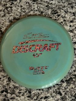 Discraft ESP Buzzz Paul McBeth 5x Champ OOP Swirly Green Heart Foil Stamp Disc Golf 179g
