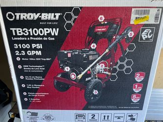 *NIB* Troy-Bilt 3100 PSI TB3100PW Gas Pressure Washer