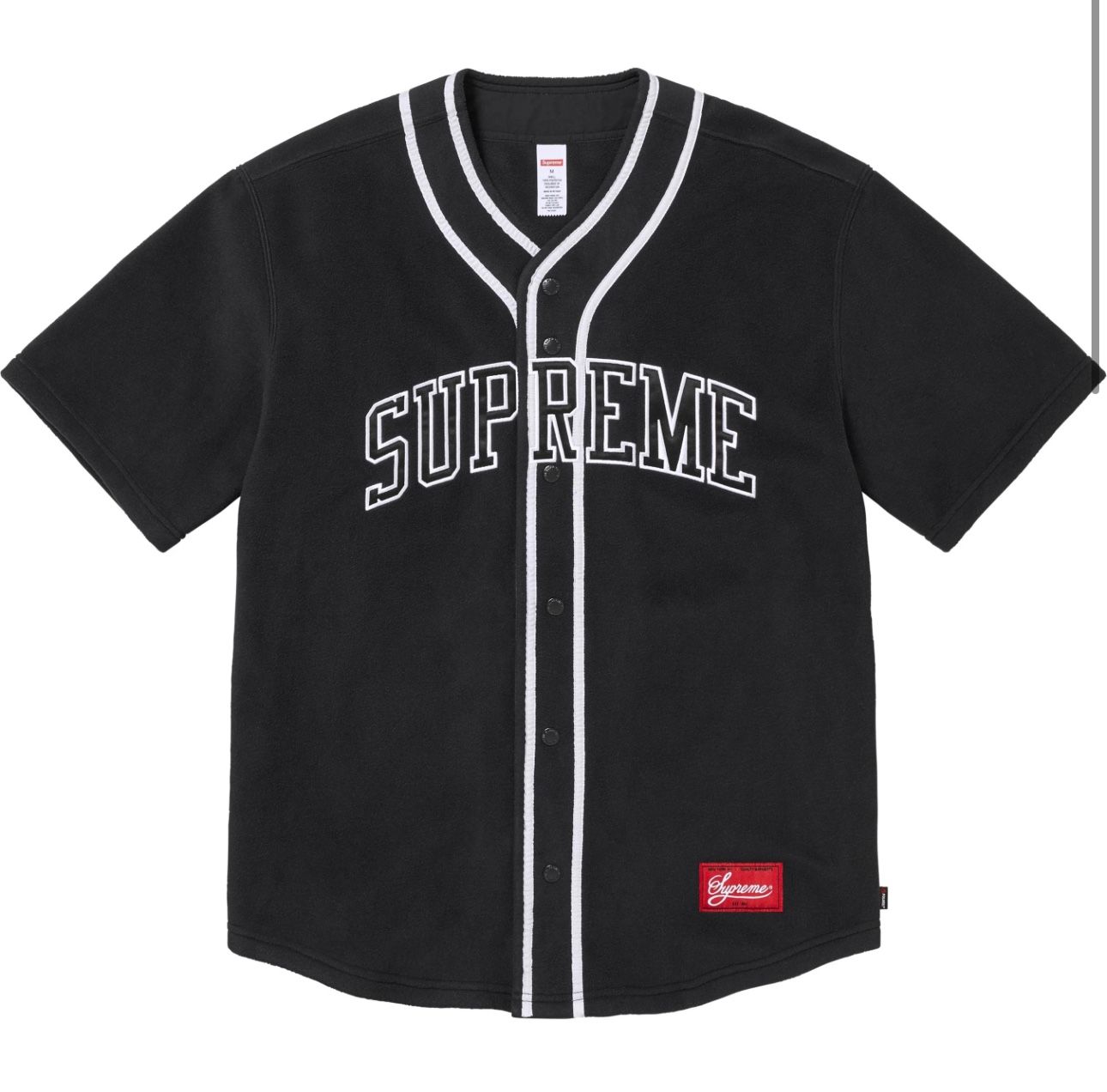 Supreme X Polartec® Baseball Jersey Size M