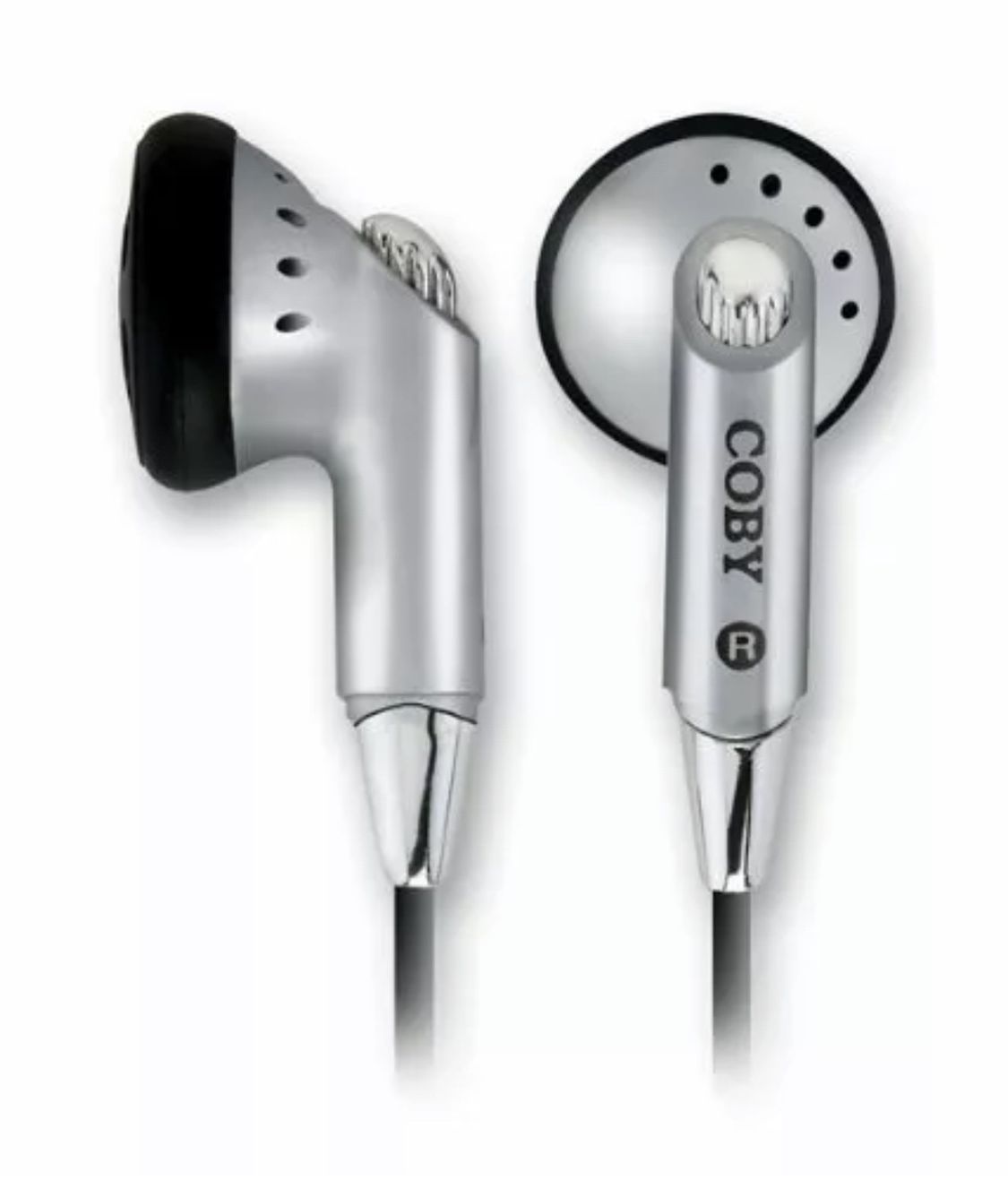 COBY CVE05 Digital Stereo Earphone 3.5mm Plug Earbud Earpod Headphones Headset CV-E05