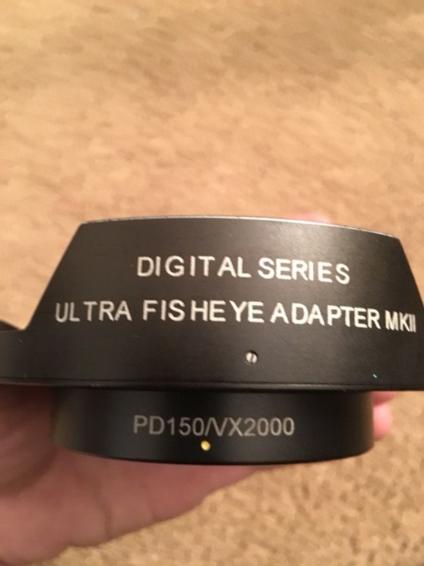 Century Optics MK2 Fisheye lens with bayonet mount