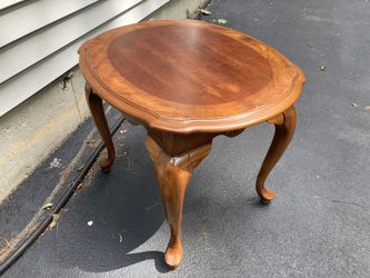 Antique accent table