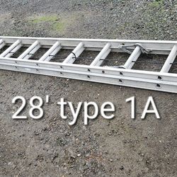 28' Green Bull Aluminum Ladder-type 1A-300# 