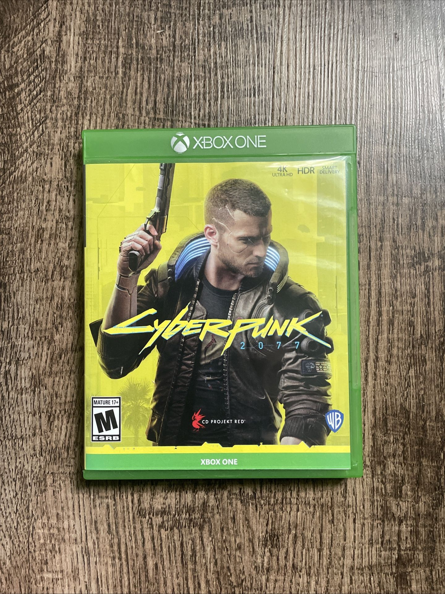 Cyberpunk 2077 Xbox One Disk.