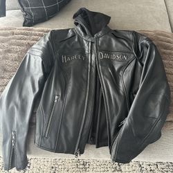 Women’s Authentic Leather Harley Davidson riding jacket