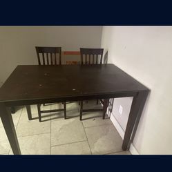 Cherry Wood Dining Table 