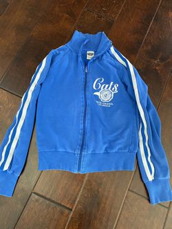 Blue Jacket With Logo