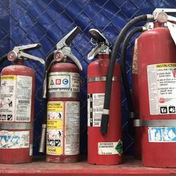 Fire Extinguisher For All 5 Cans 