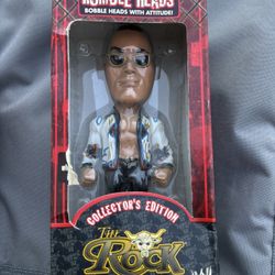 Vintage “The Rock” Dwayne Johnson Bobblehead