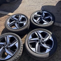 17x7 hyundai OE Rims Low miles