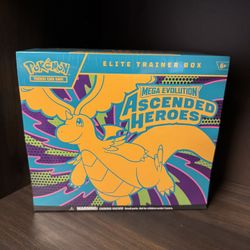 Pokemon Ascended Heroes Elite Trainer Box ETB