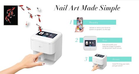 Home Personal Nail Salon Anjou 3D Nail Printer