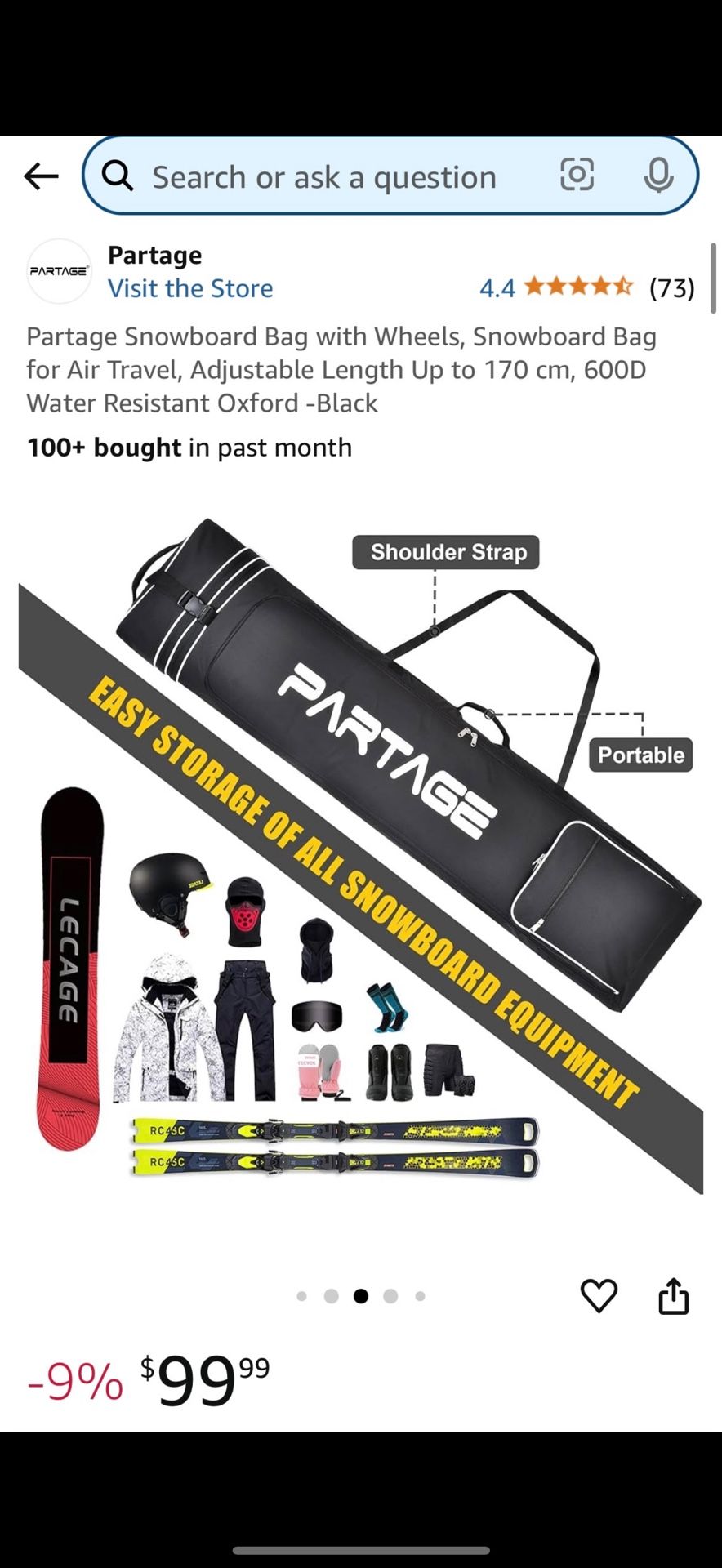 Snowboard Bag