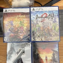 NEW SEALED Final Fantasy 7 Remake + Rebirth + Visions of Mana + Romancing Saga for Playstation 5