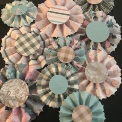 Decorative Card Stock Flowers 26