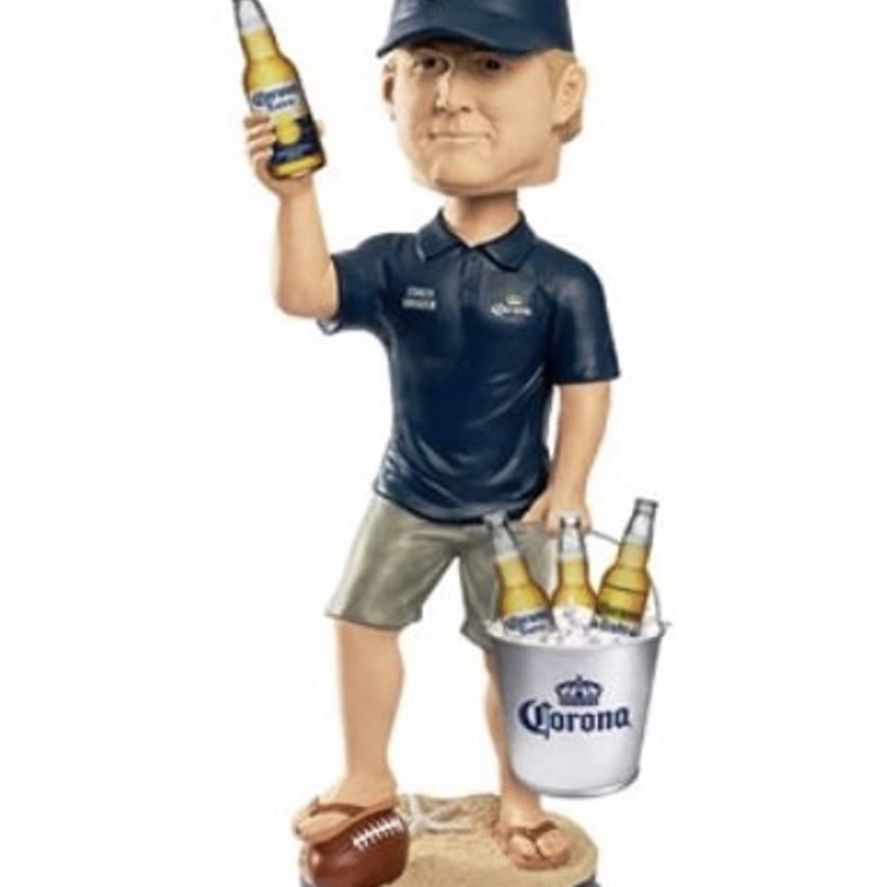Corona Bobble Head Man cave Trade Sell