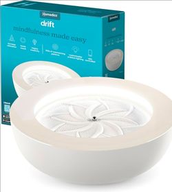 Homedics Drift Sandscape, Perpetual Motion Machine, Zen Garden, Meditation Accessories, Decorative Sandscape, Bluetooth, iOS, Android 21 Inch (Large),