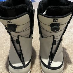 DC Transcend Men’s Double BOA Snowboarding Boots Size 9