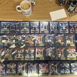 2023 Panini Select Football 36 Prizm Lot