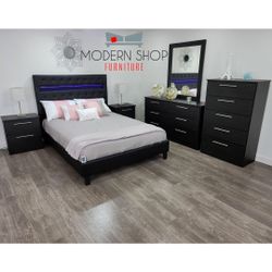 LED BEDROOM SET NEW