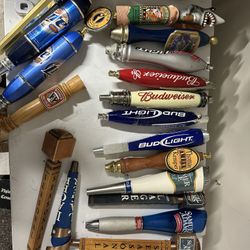 Vintage Beer Tap Handles - Man Cave