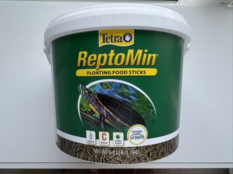 Tetra ReptoMin Floating Sticks Turtle & Amphibian Food – 6.83 lb Bucket (New, Sealed, Exp. 10/2027)